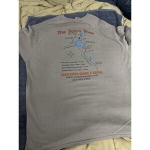 Saco River Canoe & kayak Gray T-Shirt